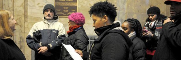 CAAMI Stages Sit-In/Reads Demands at US Attorney’s Office