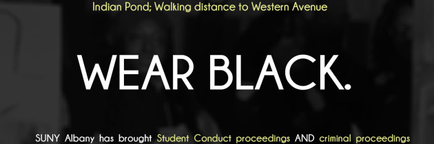 [3/09/16] Community Response To Unfair Student Conduct Hearings – #UAlbanyBusIncident #DefendBlackGirlsUAlbany
